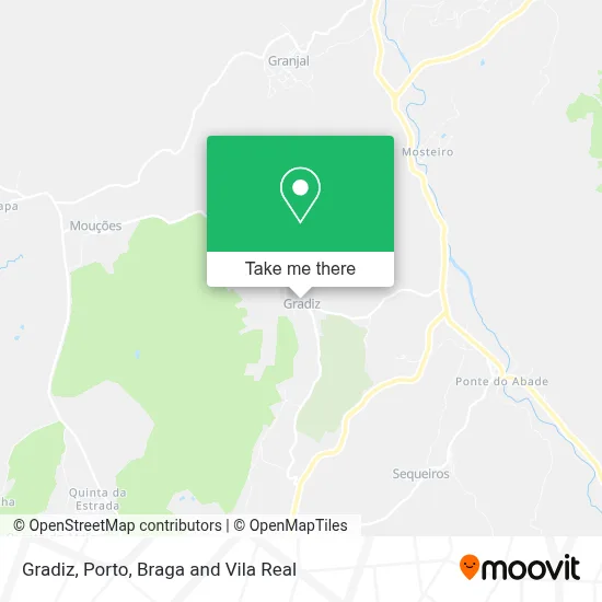 Gradiz map