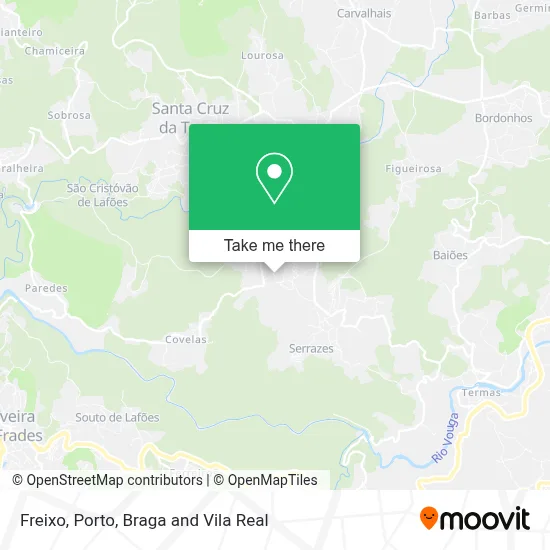 Freixo map