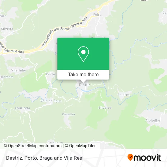Destriz map