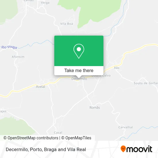 Decermilo map