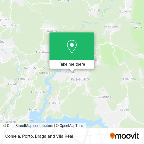 Conlela map