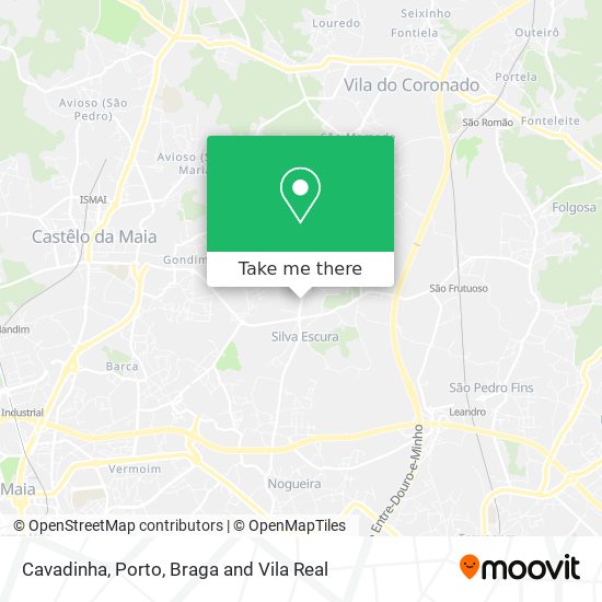 Cavadinha map