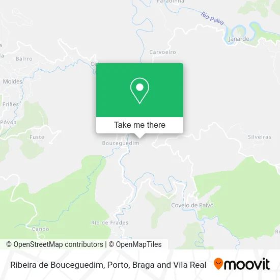 Ribeira de Bouceguedim map