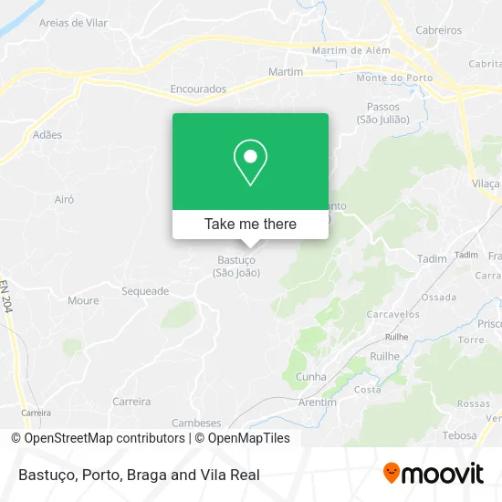 Bastuço map