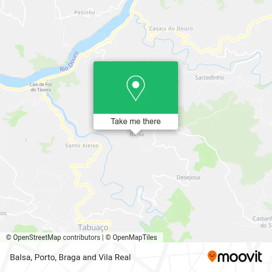 Balsa map