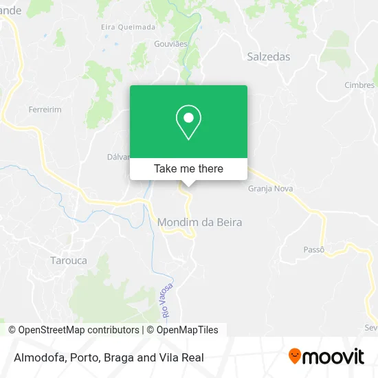 Almodofa map