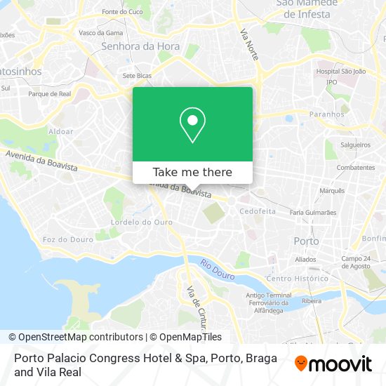 Porto Palacio Congress Hotel & Spa mapa