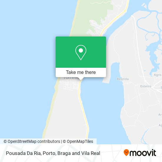 Pousada Da Ria map