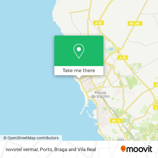 novotel vermar map