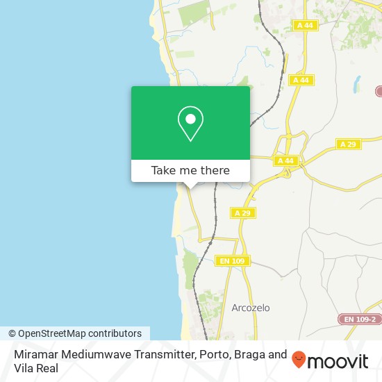 Miramar Mediumwave Transmitter map