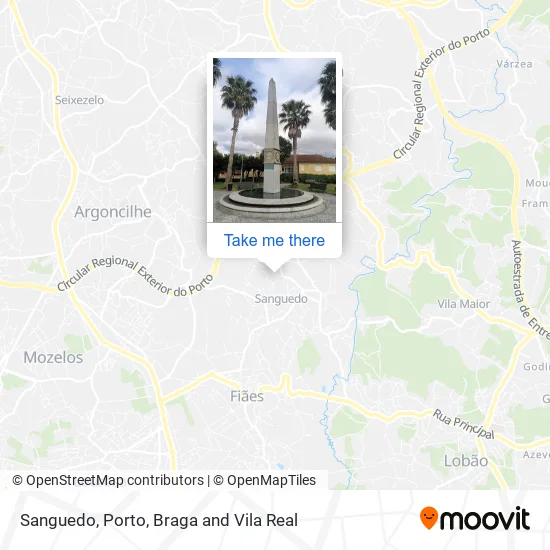 Sanguedo map