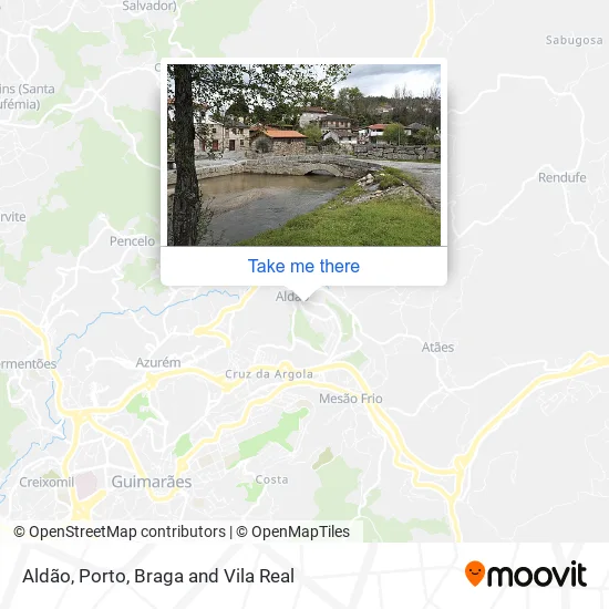 Aldão map