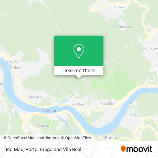 Rio Mau map