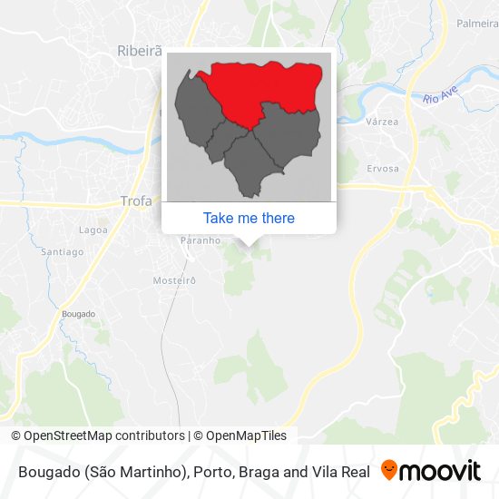 Bougado (São Martinho) map