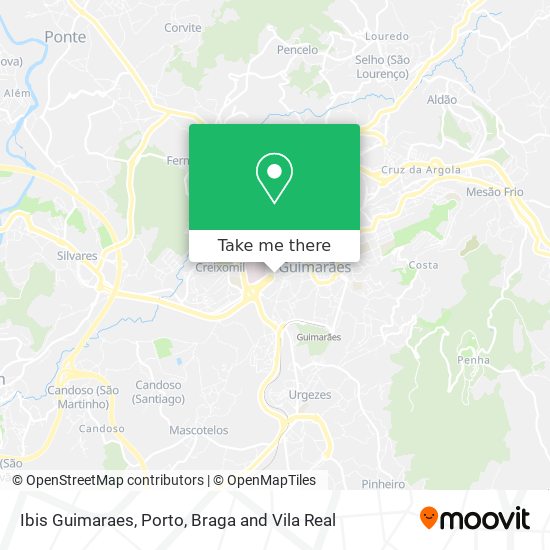 Ibis Guimaraes mapa