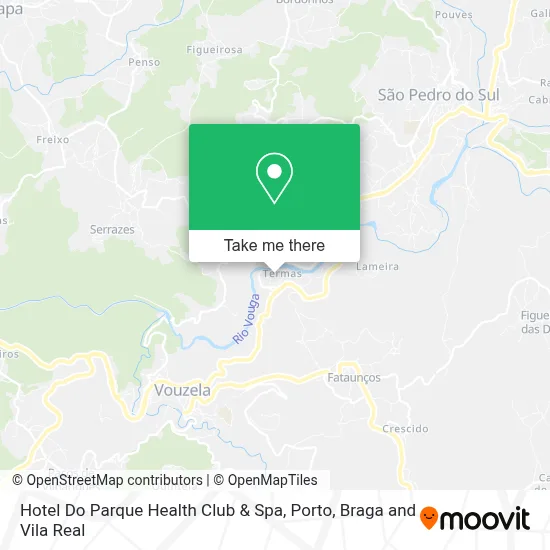 Hotel Do Parque Health Club & Spa map