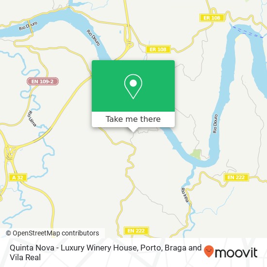 Quinta Nova - Luxury Winery House map