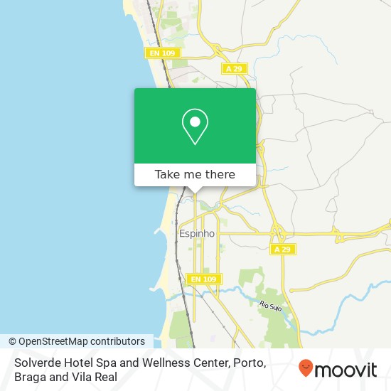 Solverde Hotel Spa and Wellness Center map
