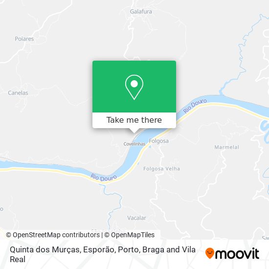 Quinta dos Murças, Esporão map