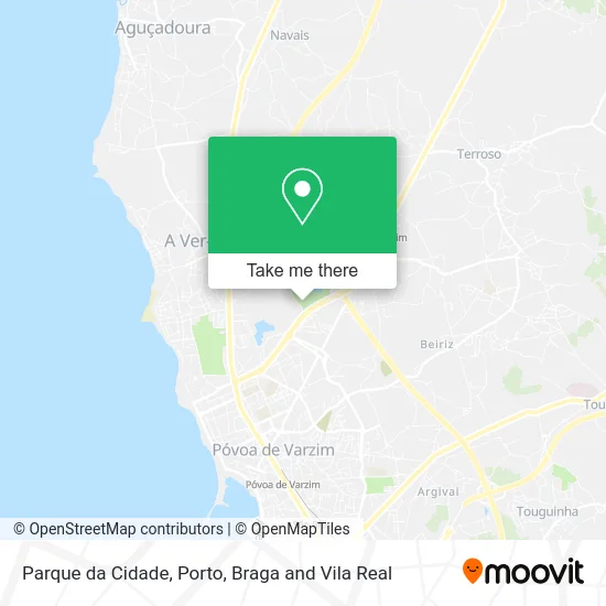 Parque da Cidade map