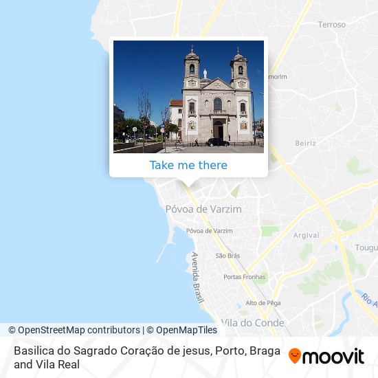 Basilica do Sagrado Coração de jesus map