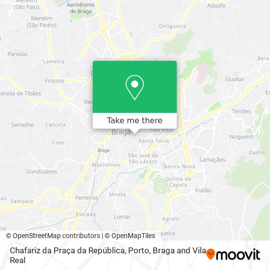 Chafariz da Praça da República map