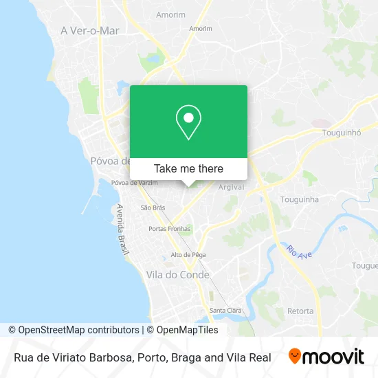 Rua de Viriato Barbosa map