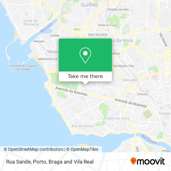 Rua Sande map