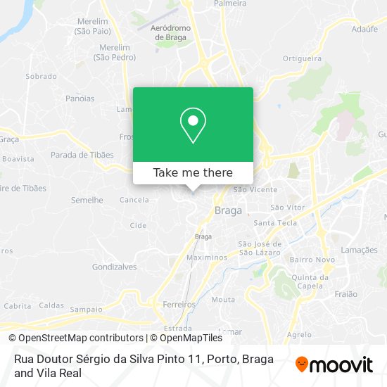 Rua Doutor Sérgio da Silva Pinto 11 map