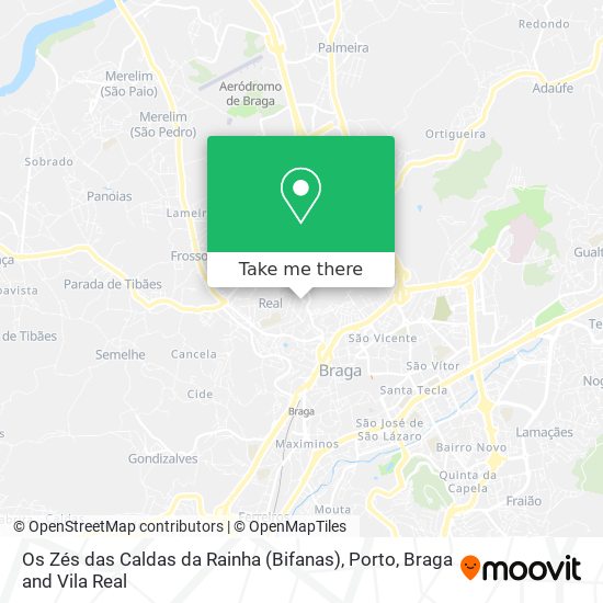 Os Zés das Caldas da Rainha (Bifanas) map