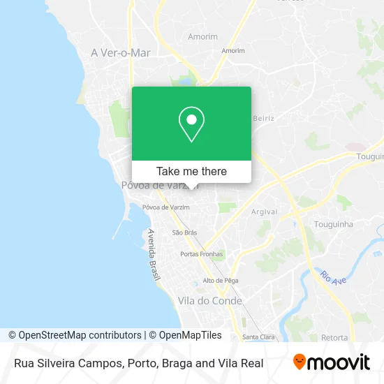 Rua Silveira Campos map