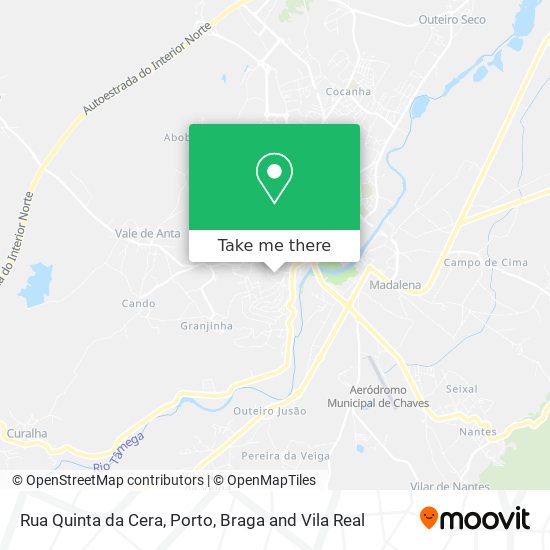 Rua Quinta da Cera map