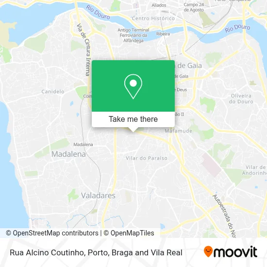 Rua Alcino Coutinho map