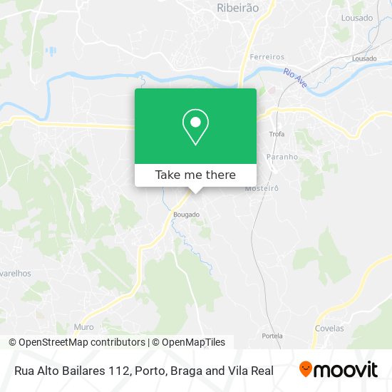 Rua Alto Bailares 112 mapa