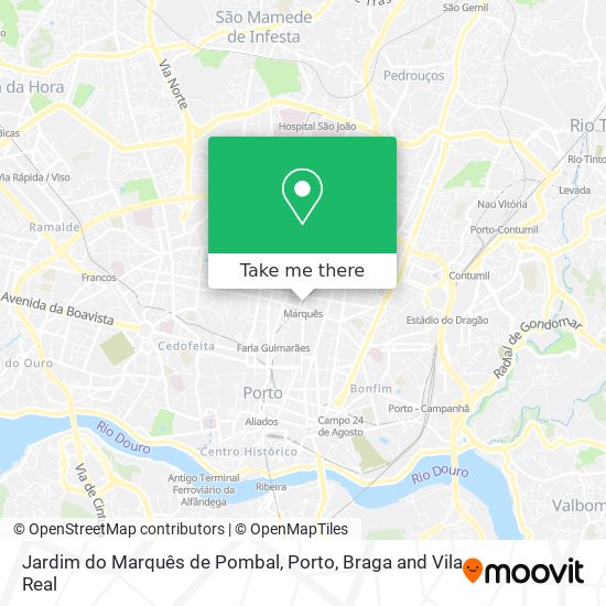 Jardim do Marquês de Pombal map