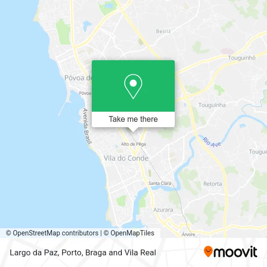 Largo da Paz map