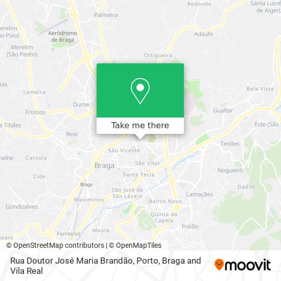 Rua Doutor José Maria Brandão map