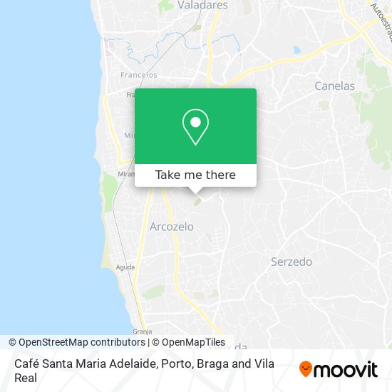 Café Santa Maria Adelaide map