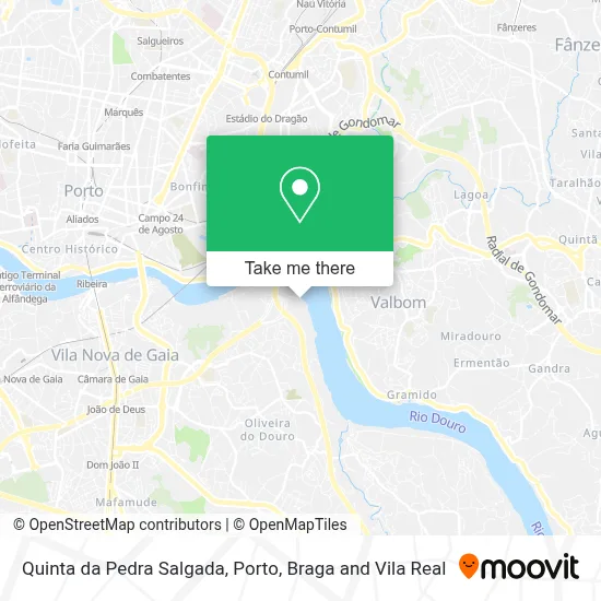 Quinta da Pedra Salgada map