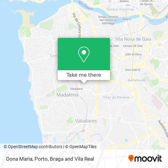 Dona Maria map