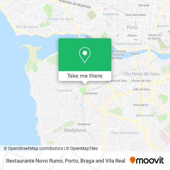 Restaurante Novo Rumo map