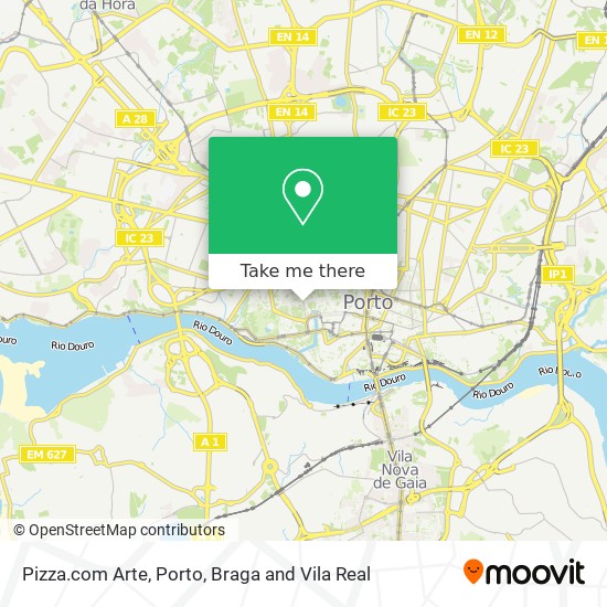 Pizza.com Arte map