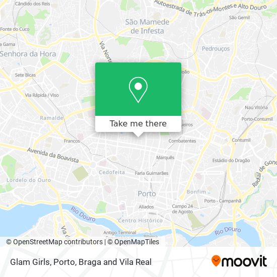 Glam Girls map