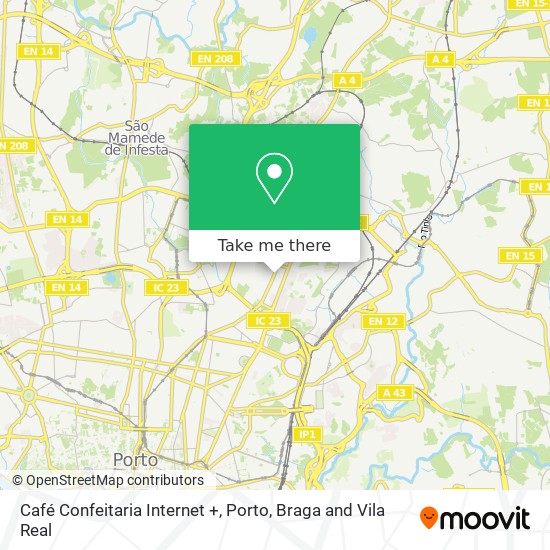 Café Confeitaria Internet + map