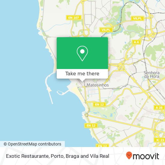 Exotic Restaurante map