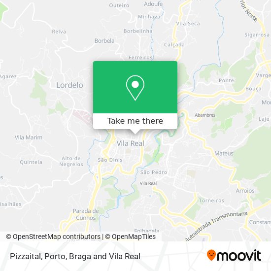 Pizzaital map