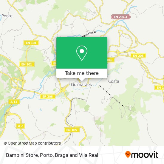 Bambini Store mapa