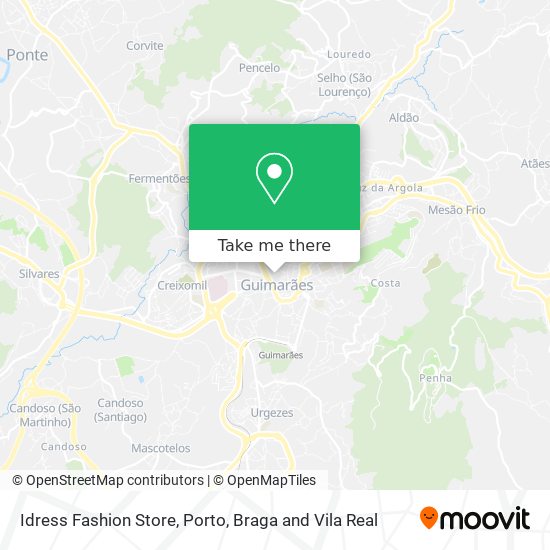 Idress Fashion Store mapa