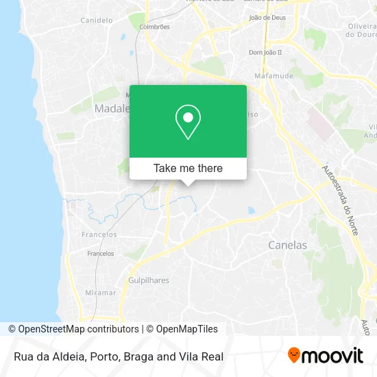 Rua da Aldeia map
