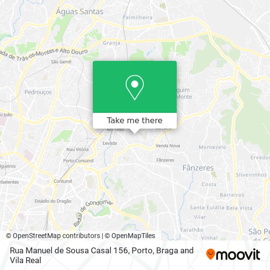 Rua Manuel de Sousa Casal 156 map
